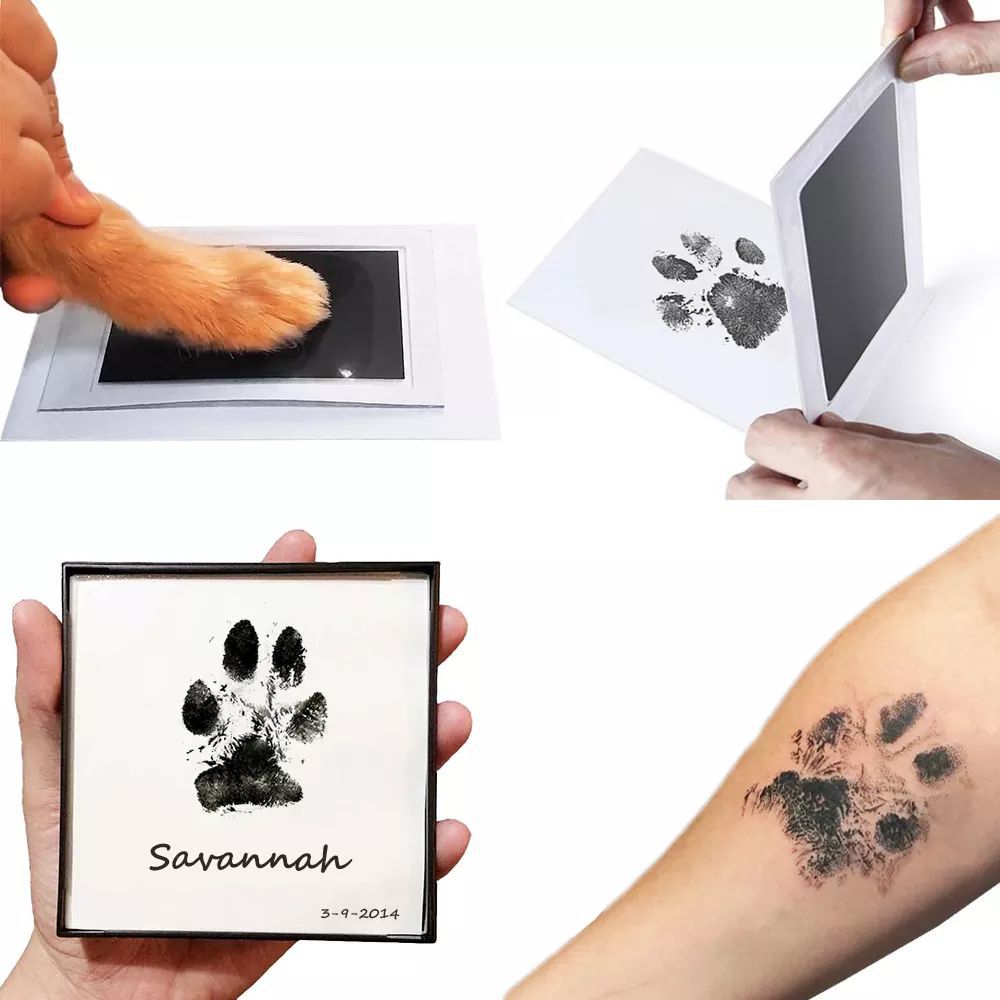 Pet Footprints Handprint Ink Keepsake Pads