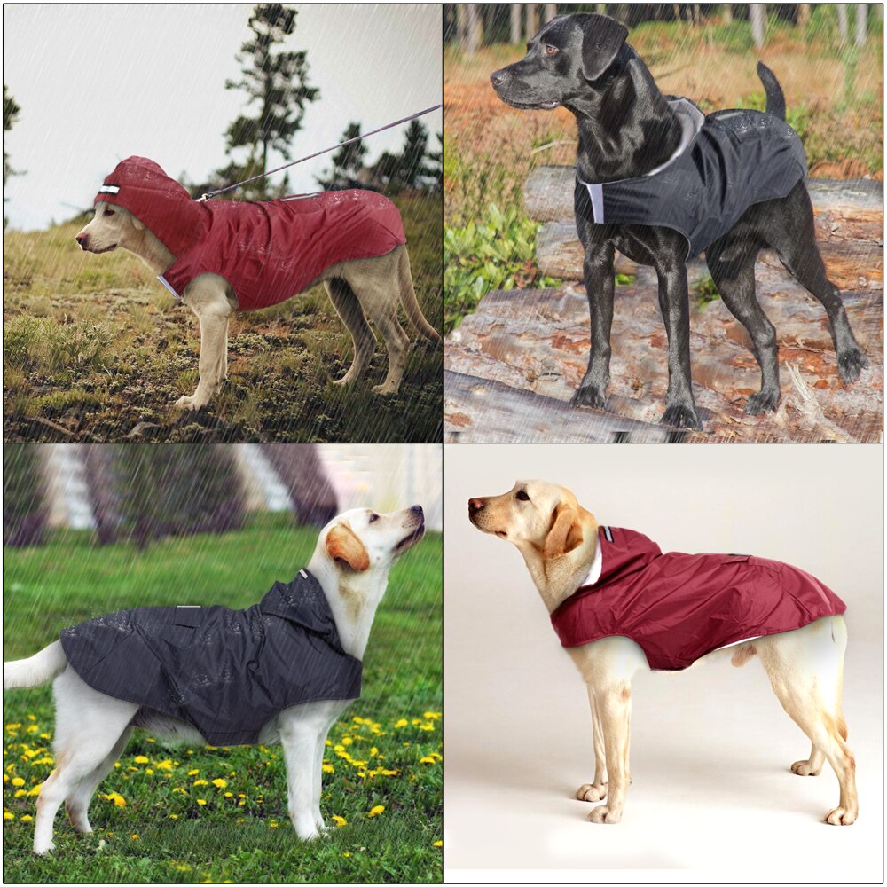 Pet Artist - Dog Coat Waterproof Rain Jacket for Big Dogs