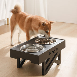 Big Up Pet Shop - Dog Bowl with Stand Adjustable Height