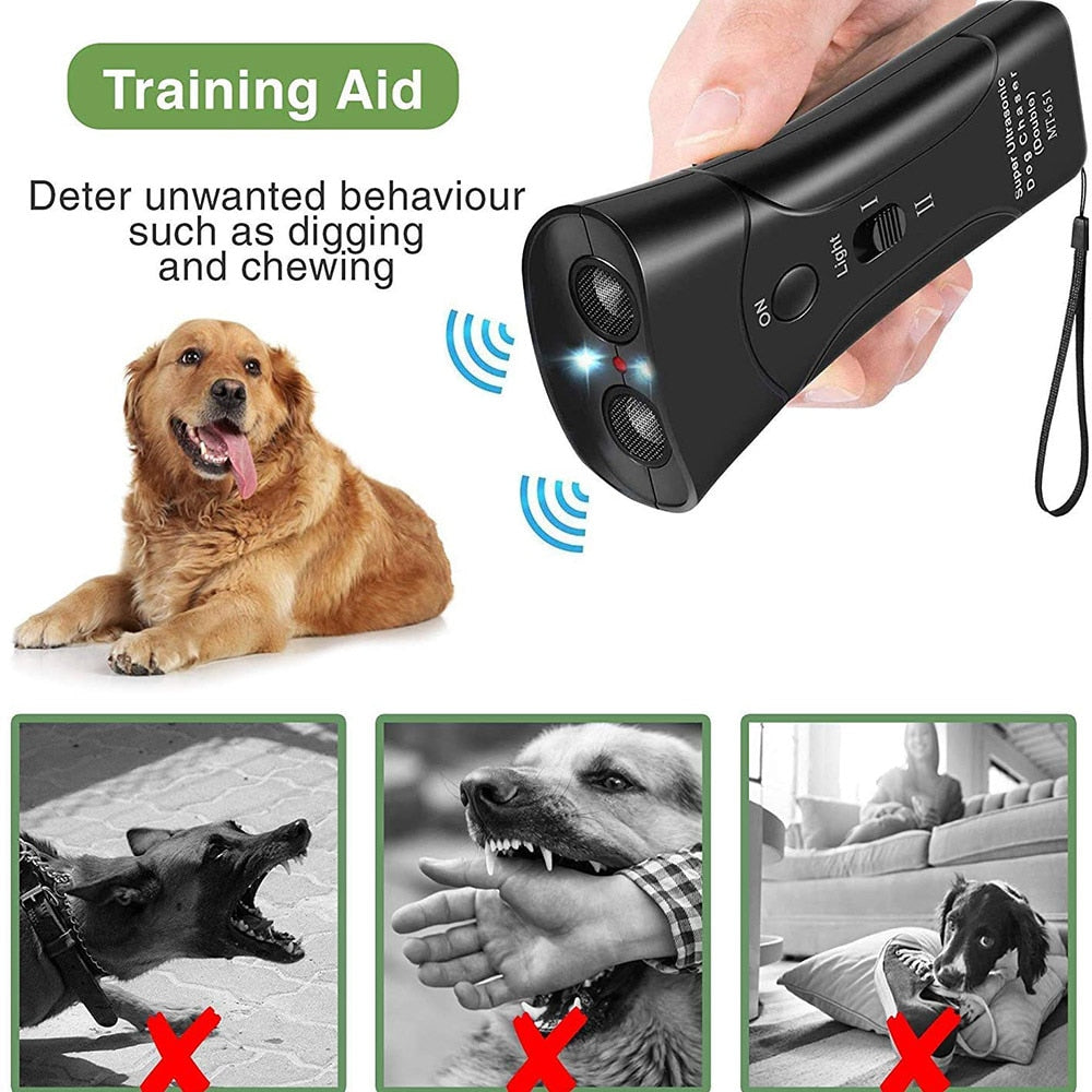 Stop Dog Barking Device Training Anti Barking Pet Safe Teach Not to Needlessly Bark