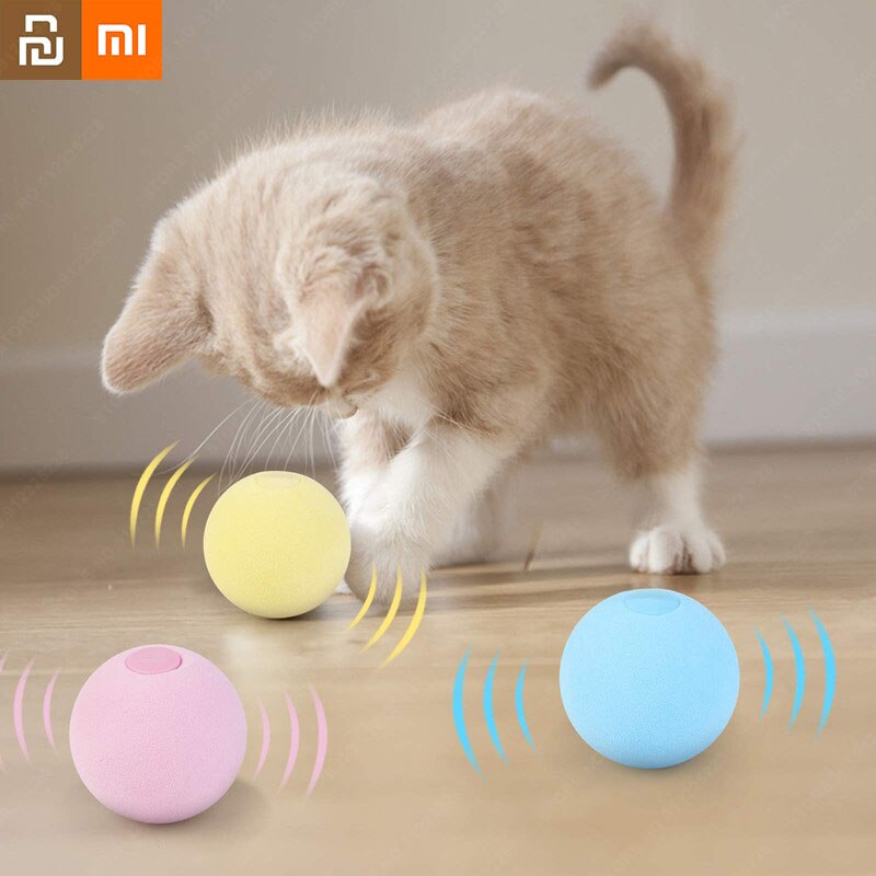 Big Up Pet Shop-Smart Cat Toys Interactive Ball Catnip Cat Training Toy